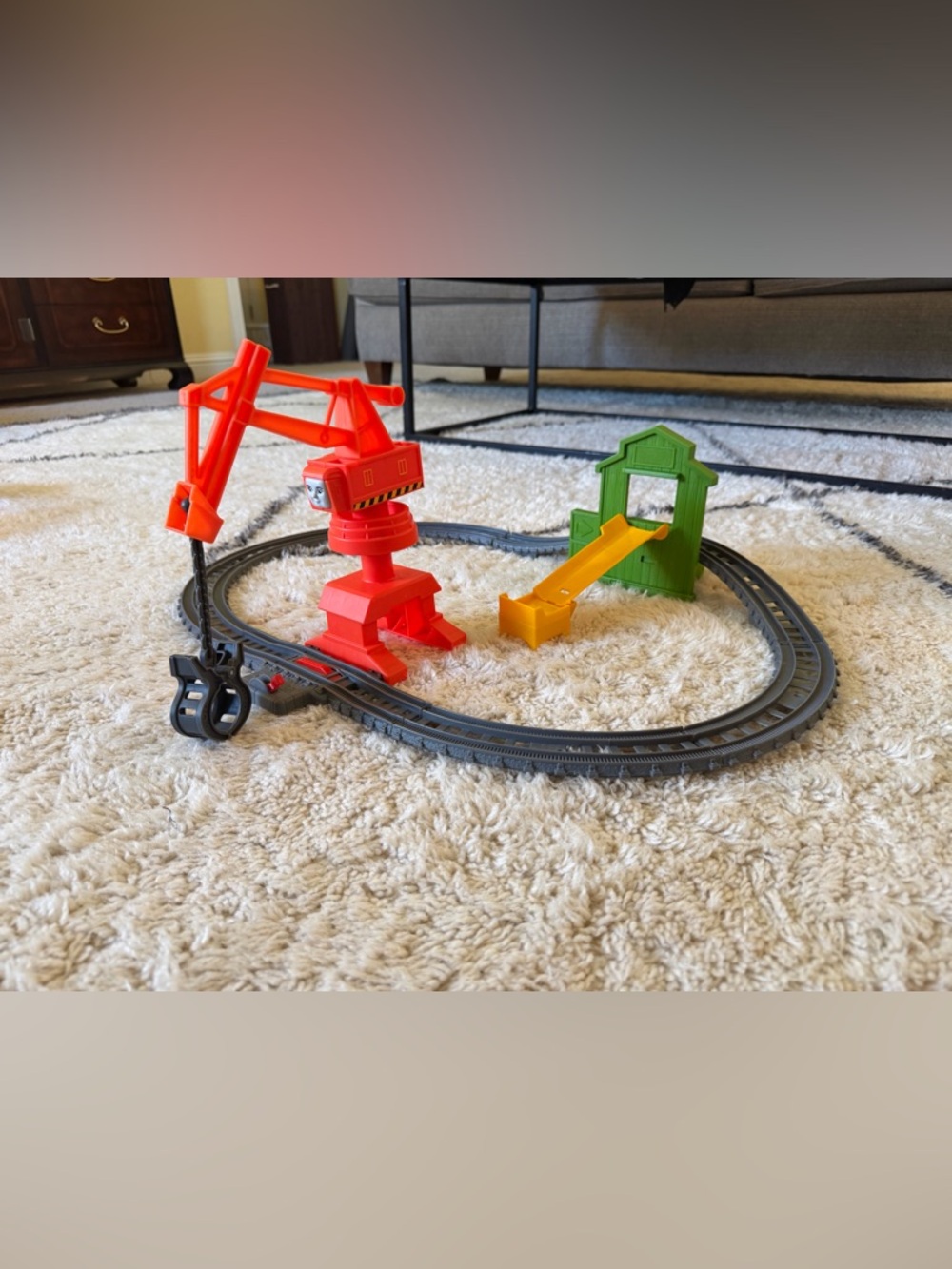 Thomas & Friends TrackMaster Cassia Crane and Cargo Set